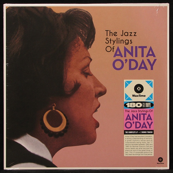 LP Anita O'Day — Jazz Stylings Of Anita O`Day фото